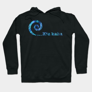 Kia kaha wave Hoodie